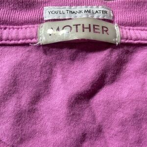 One MOTHER a brand t shirt very gently worn there are no holes or tears
